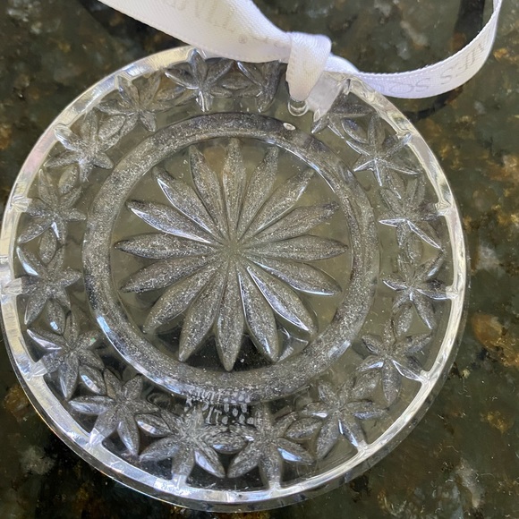 Waterford Crystal Courage 2003 Times Square Disc Ornament In Perfect Condition - Picture 5 of 9